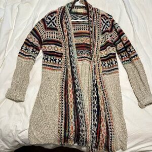 Altar’d State  Multicolor Patterned Women's Sweater
